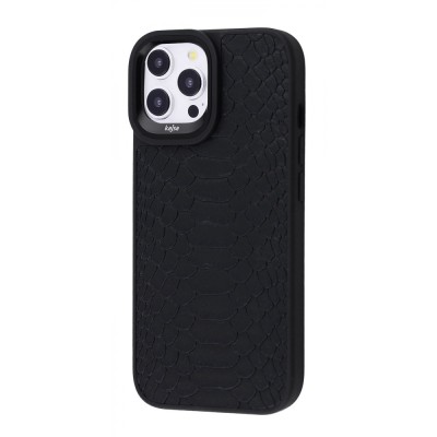 Чохол Kajsa Snake Pattern iPhone 15 Pro Max black