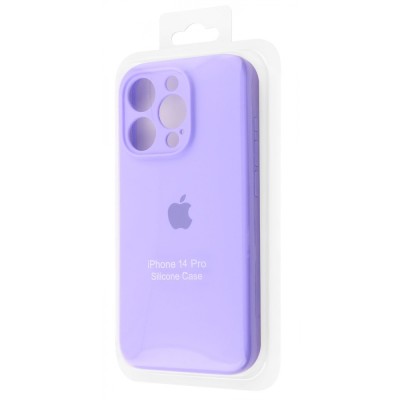 Чохол Silicone Case Camera Protection iPhone 14 Pro black