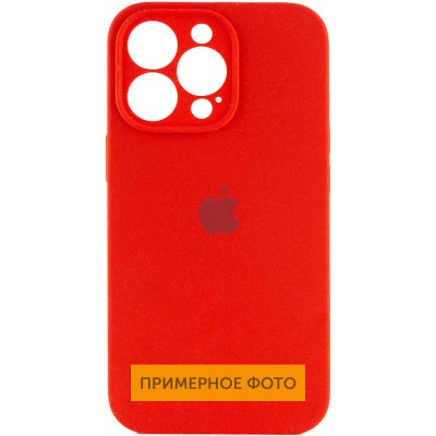 Чохол Silicone Case Full Camera Protective (AA) для Apple iPhone 16 Plus (6.7") Червоний / Red