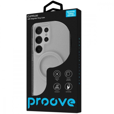 Чохол Proove Cuprum Case with Magnetic Ring Samsung Galaxy S23 Ultra white