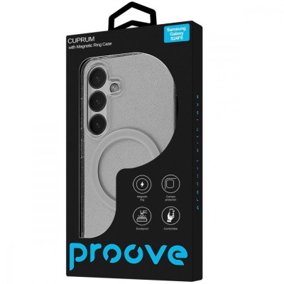 Чохол Proove Cuprum Case with Magnetic Ring Samsung Galaxy S24 FE white