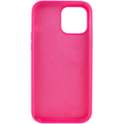 Чохол Silicone Case Full Protective (AA) NO LOGO для Apple iPhone 13 (6.1") Рожевий / Barbie pink Чохол Silicone Case Full Protective (AA) NO LOGO для Apple iPhone 13 (6.1") Рожевий / Barbie pink