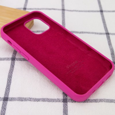 Чохол Silicone Case Full Protective (AA) для Apple iPhone 15 Pro Max (6.7") Малиновий / Dragon Fruit Чохол Silicone Case Full Protective (AA) для Apple iPhone 15 Pro Max (6.7") Малиновий / Dragon Fruit