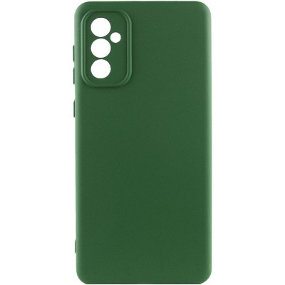 Чохол Silicone Cover Lakshmi Full Camera (AA) для Samsung Galaxy A55 Зелений / Dark green Чохол Silicone Cover Lakshmi Full Camera (AA) для Samsung Galaxy A55 Зелений / Dark green