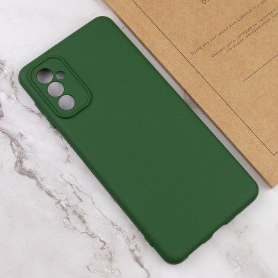 Чохол Silicone Cover Lakshmi Full Camera (AA) для Samsung Galaxy A55 Зелений / Dark green Чохол Silicone Cover Lakshmi Full Camera (AA) для Samsung Galaxy A55 Зелений / Dark green