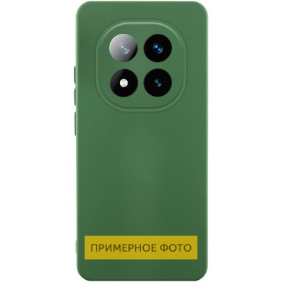 Чохол Silicone Cover Lakshmi Full Camera (AA) для Xiaomi Redmi A5 / Poco C71 Зелений / Dark green Чохол Silicone Cover Lakshmi Full Camera (AA) для Xiaomi Redmi A5 / Poco C71 Зелений / Dark green