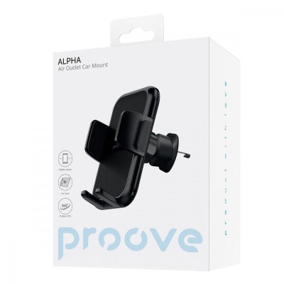 Автомобільний тримач Proove Alpha Air Outlet Car Mount (CHAP00000001) Black