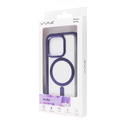 Чохол WAVE Ardor Case with Magnetic Ring iPhone 14 Pro light purple