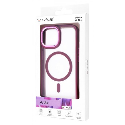 Чохол WAVE Ardor Case with Magnetic Ring iPhone 15 Plus green