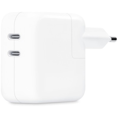 Зарядний Пристрій Apple 35W Dual USB-C Port Power Adapter (MW2K3) Зарядний Пристрій Apple 35W Dual USB-C Port Power Adapter (MW2K3)