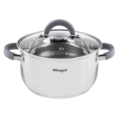 Каструля RINGEL Meyer 22 см (4.2 л) з кришкою (RG-2008-22) Каструля RINGEL Meyer 22 см (4.2 л) з кришкою (RG-2008-22)
