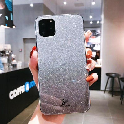 TPU+Glass чехол Swarovski для Apple iPhone 11 Pro (5.8") Черный TPU+Glass чехол Swarovski для Apple iPhone 11 Pro (5.8") Черный