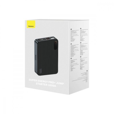 Автомобільний пускозарядний пристрій Baseus Super Energy Pro Car Jump Starter 1600A (CGNL070001) black