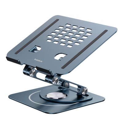 Підставка Для ноутбука Baseus UltraStable Pro Series Rotatable And Foldable Laptop Stand (Three-Fold, (B10059900811-01) Space Gr