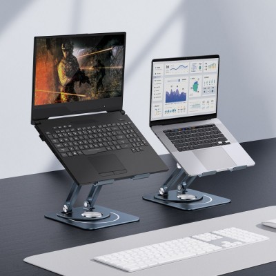 Підставка Для ноутбука Baseus UltraStable Pro Series Rotatable And Foldable Laptop Stand (Three-Fold, (B10059900811-01) Space Gr