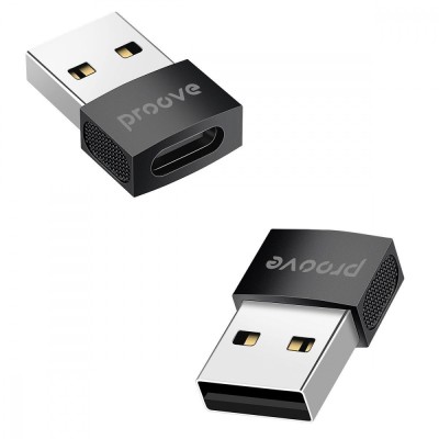 Перехідник OTG Proove Extension Type-C to USB (HBEX00012001) Black