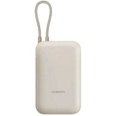 Портативна батарея Xiaomi 10000mAh 22.5W (Integrated Cable) (BHR9072GL) беж Портативна батарея Xiaomi 10000mAh 22.5W (Integrated Cable) (BHR9072GL) беж