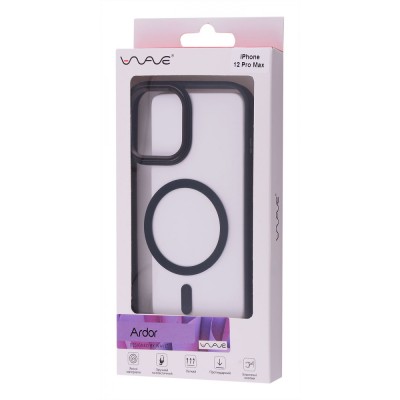 Чохол WAVE Ardor Case with Magnetic Ring iPhone 12 Pro Max black