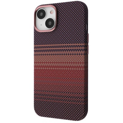 Чохол WAVE Gleam Case with Magnetic Ring iPhone 13 gold stripes