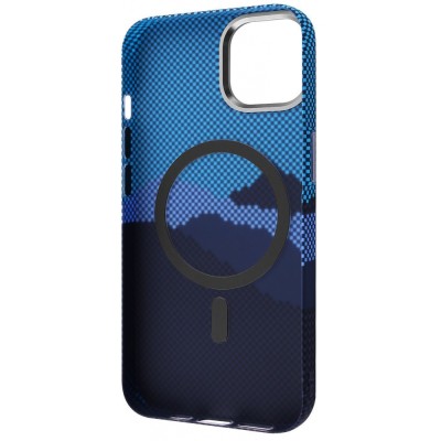 Чохол WAVE Gleam Case with Magnetic Ring iPhone 13 Pro Max gold stripes