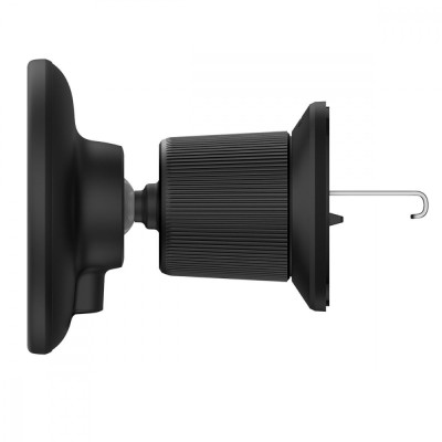 Автомобільний тримач з Бездротовим ЗП Baseus CW01 Magnetic 15W (C40141001111-00) black