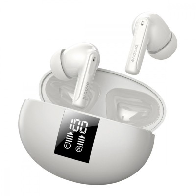 Бездротові навушники Proove Thunder Buds SE TWS with ANC (APP) (TWTBSE01AP03) gray