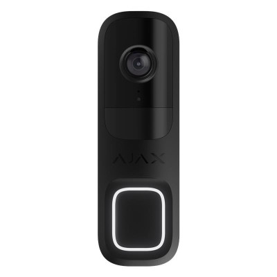 Ajax Doorbell (8EU) ASP black відеодзвінок