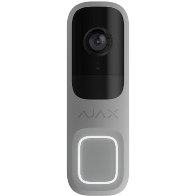 Ajax Doorbell (8EU) ASP grey відеодзвінок Ajax Doorbell (8EU) ASP grey відеодзвінок