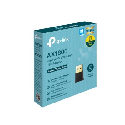 Бездротовий USB адаптер, Archer TX20U Nano TP-LINK
