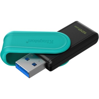 Флеш-пам'ять USB Kingston DataTraveler Exodia S 128GB Чорний + бірюзовий USB 3.2 (DTXS/128GB) Флеш-пам'ять USB Kingston DataTraveler Exodia S 128GB Чорний + бірюзовий USB 3.2 (DTXS/128GB)