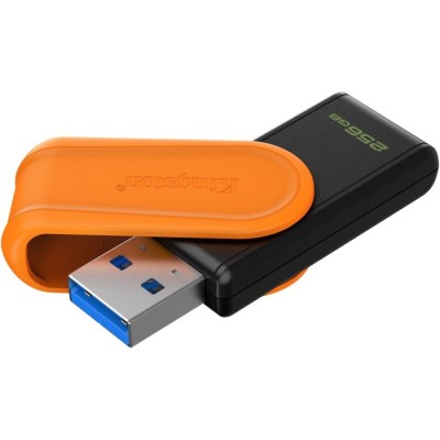 Флеш-пам'ять USB Kingston DataTraveler Exodia S 256GB Чорний + помаранчевий USB 3.2 (DTXS/256GB) Флеш-пам'ять USB Kingston DataTraveler Exodia S 256GB Чорний + помаранчевий USB 3.2 (DTXS/256GB)