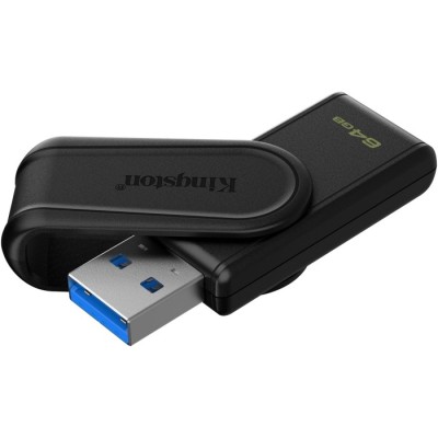 Флеш-пам'ять USB Kingston DataTraveler Exodia S 64GB Чорний + чорний USB 3.2 (DTXS/64GB) Флеш-пам'ять USB Kingston DataTraveler Exodia S 64GB Чорний + чорний USB 3.2 (DTXS/64GB)