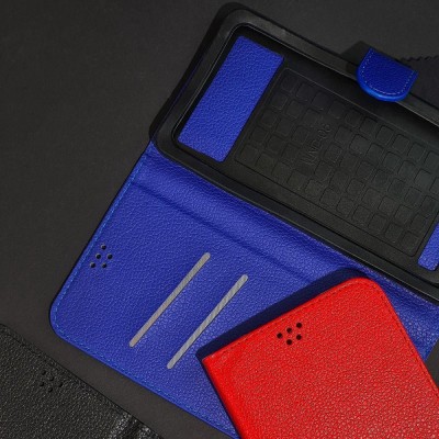 Чохол Universal Leather Case 5.3-5.7" black