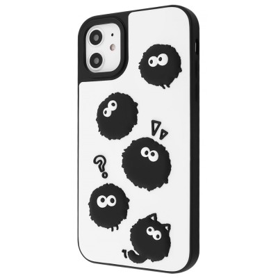 Чохол WAVE Doodle Case iPhone 11 black fluffy