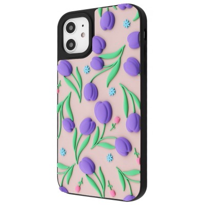 Чохол WAVE Doodle Case iPhone 11 flowers