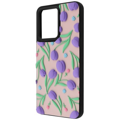 Чохол WAVE Doodle Case Xiaomi Redmi Note 12 4G flowers