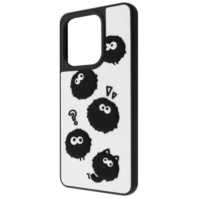 Чохол WAVE Doodle Case Xiaomi Redmi Note 13 4G black fluffy