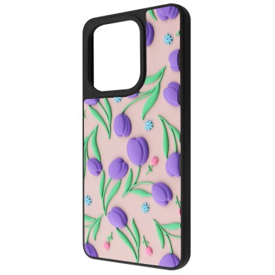 Чохол WAVE Doodle Case Xiaomi Redmi Note 13 4G flowers