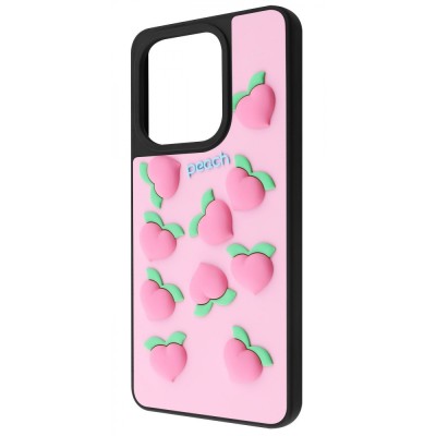 Чохол WAVE Doodle Case Xiaomi Redmi Note 13 4G peach