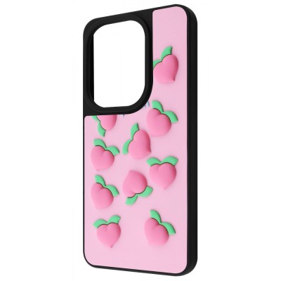 Чохол WAVE Doodle Case Xiaomi Redmi Note 13 Pro 4G/Poco M6 Pro 4G/Redmi Note 14s peach