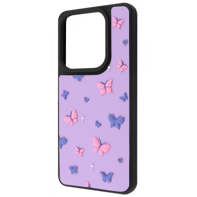 Чохол WAVE Doodle Case Xiaomi Redmi Note 14 5G butterflies