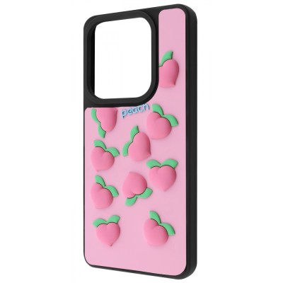 Чохол WAVE Doodle Case Xiaomi Redmi Note 14 5G peach