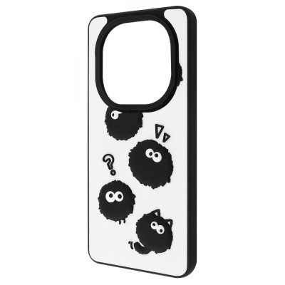 Чохол WAVE Doodle Case Xiaomi Redmi Note 14 Pro 5G/Poco X7 black fluffy