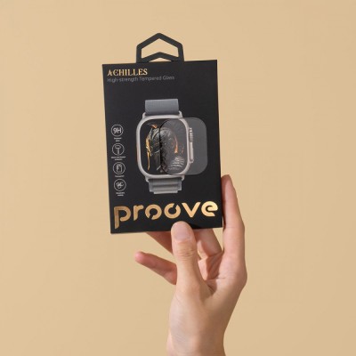 Захисне скло Proove Achilles Apple Watch Ultra/ Watch Ultra 2 49 mm (PGPWU249MM01) Black
