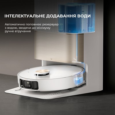 Робот-пилосос Dreame X40 Ultra Complete (RLX63CE-2-Wh) White