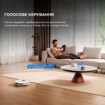 Робот-пилосос Dreame X40 Ultra Complete (RLX63CE-2-Wh) White