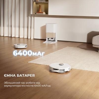 Робот-пилосос Dreame X40 Ultra Complete (RLX63CE-2-Wh) White