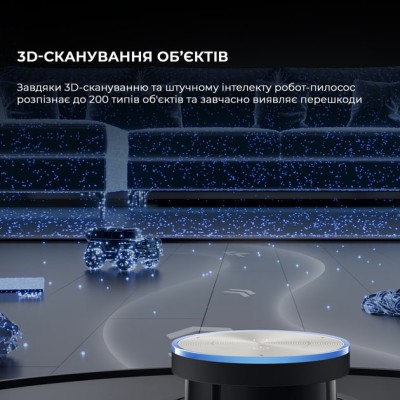 Робот-пилосос Dreame X50 Ultra Complete (RLX85CE-4-BL) Black