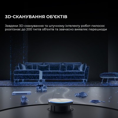 Робот-пилосос Dreame X50 Ultra Complete (RLX85CE-4-BL) Black
