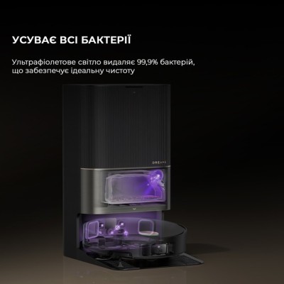 Робот-пилосос Dreame X50 Ultra Complete (RLX85CE-4-BL) Black